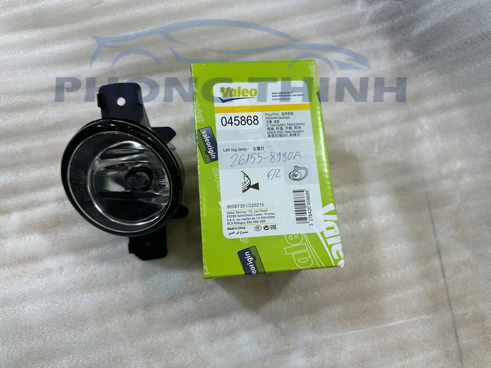 Hình ảnh sản phẩm Đèn gầm bên lái LH Nissan Navara 2015-2020 chính hãng Valeo 261558990A