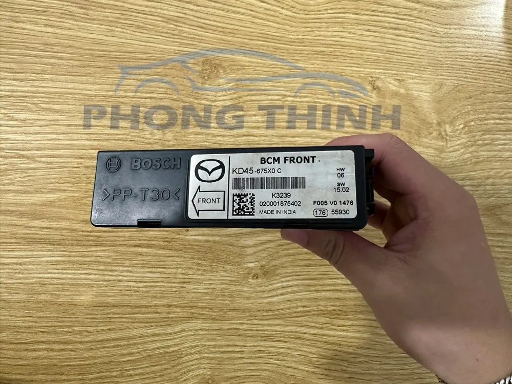 Hình ảnh sản phẩm Hộp điều khiển điện thân xe (hộp BCM) Mazda 3 2013-2017 chính hãng - KD45675X0C