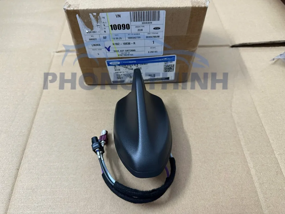 Hình ảnh sản phẩm Đế bắt ăng ten Ford Ranger & Everest 2022-2024 chính hãng - H1BZ18936R