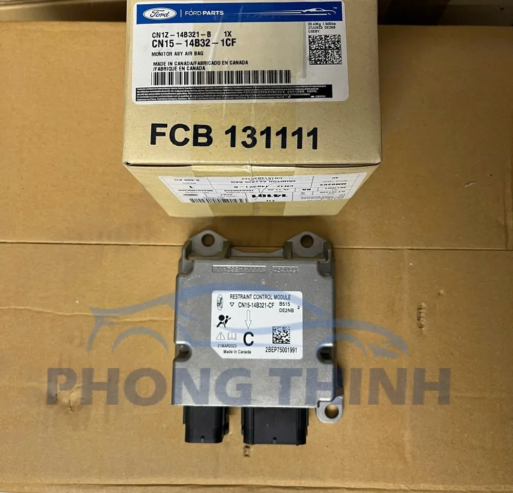 Hình ảnh sản phẩm Hộp điều khiển túi khí Ford Ecosport 2014-2017 chính hãng - CN1Z14B321B