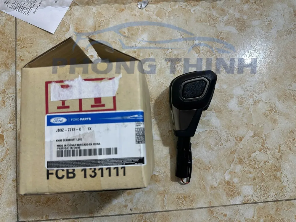 Hình ảnh sản phẩm Tay nắm cần số Ford Ranger & Everest 2018-2021 2.0 chính hãng - JB3Z7213C