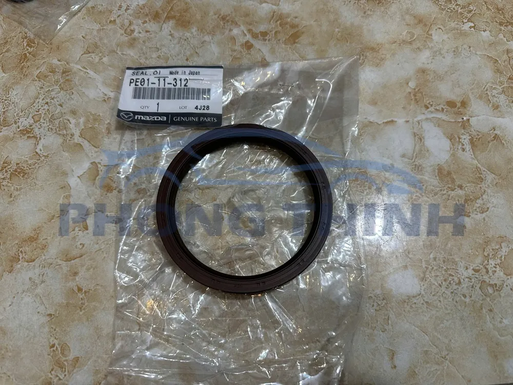 Hình ảnh sản phẩm Phớt đuôi trục cơ Mazda 2, Mazda 3, Mazda 6 & CX5 2012-2018 chính hãng - PE0111312